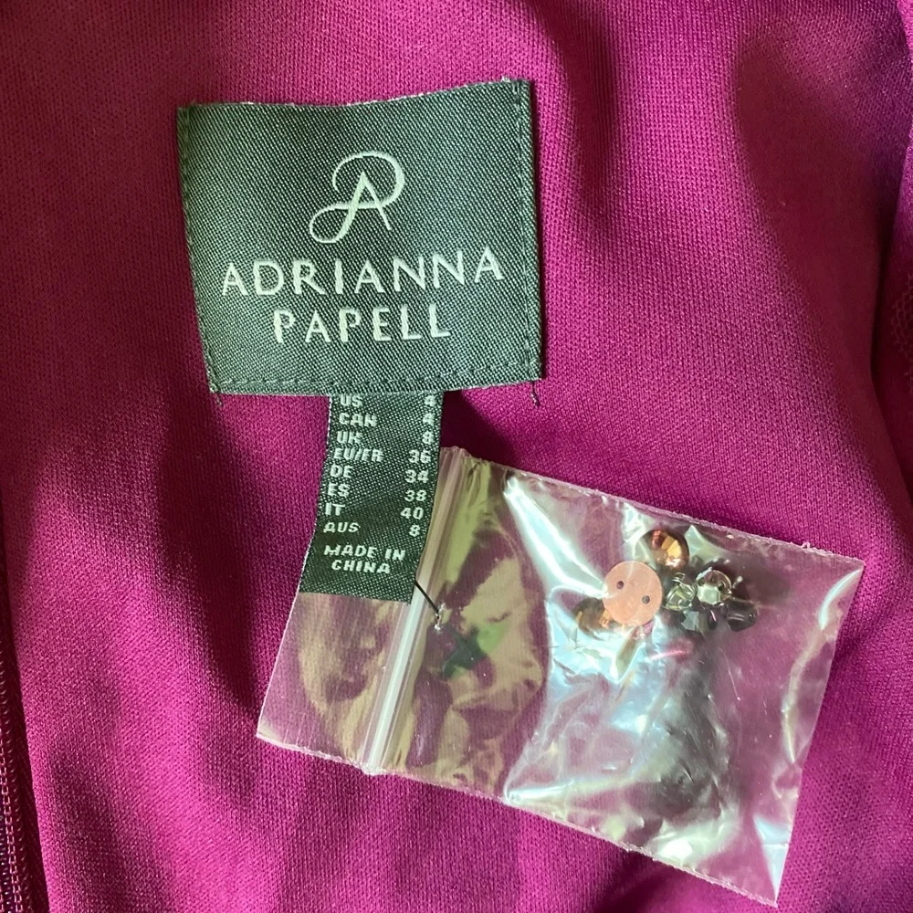 ADRIANA PAPELL Embellished evening dress - Picture 10 of 11